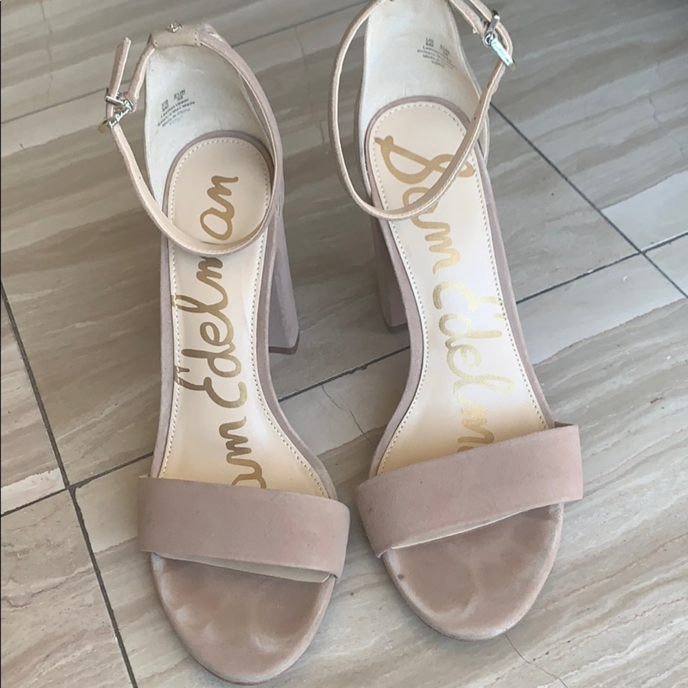 San Edelman Yaro Block heel sandals size 8